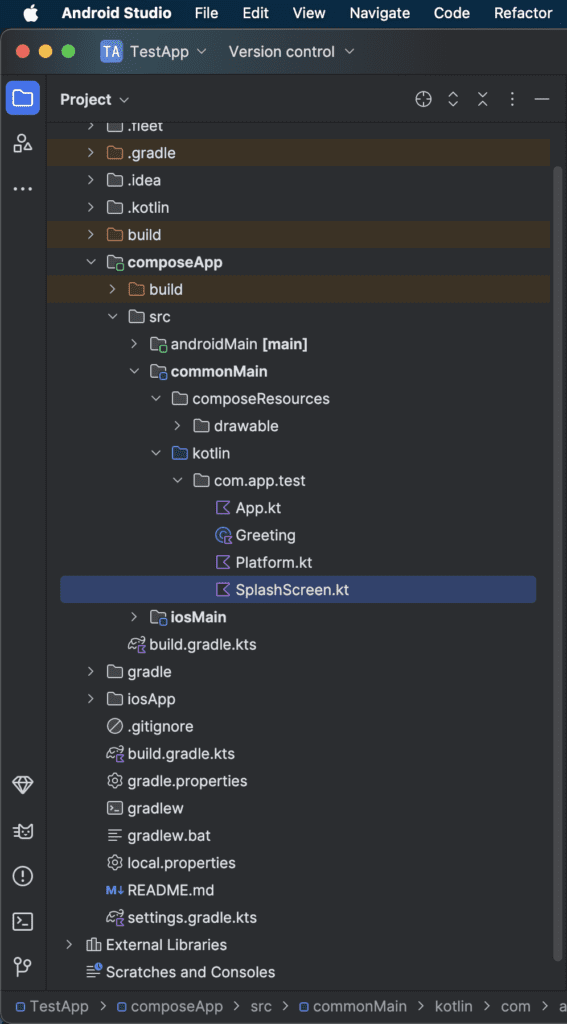 Add Splash Screen in KMP Compose Multiplatform App