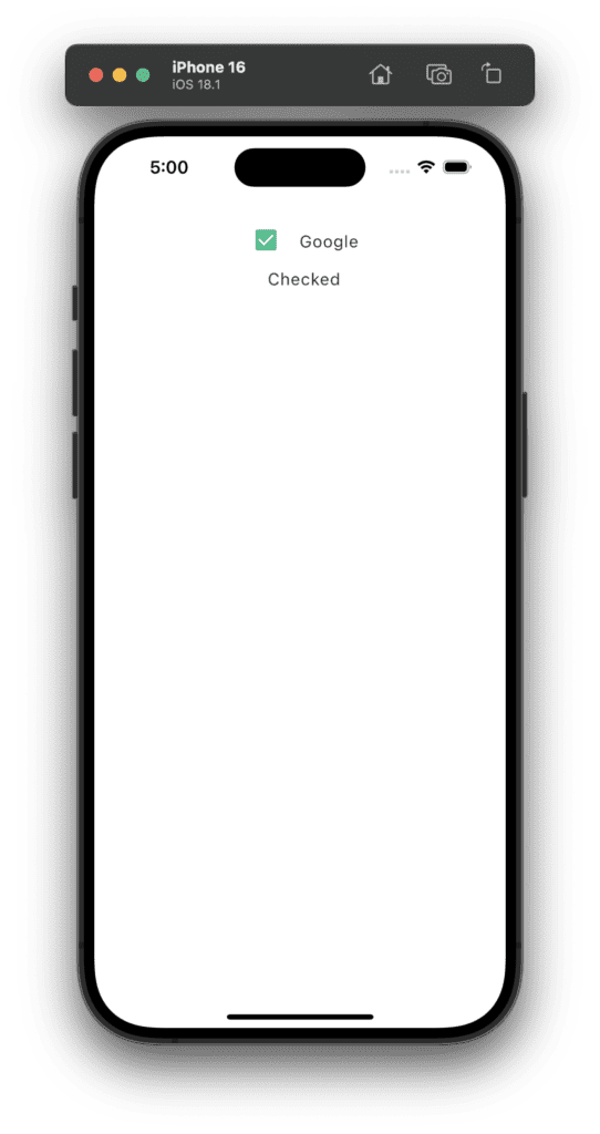 Colored Checkbox