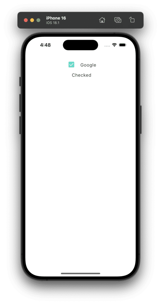 Labeled Checkbox