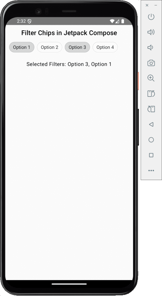 Filter Chip in KMP KMM