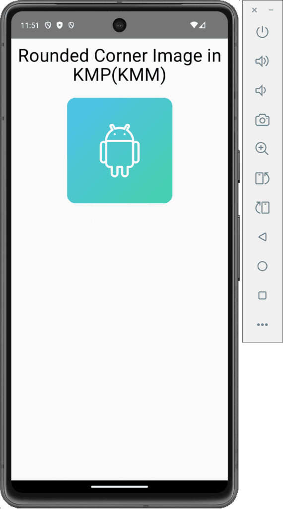 Rounded Corner Shape Image in KMM KMP