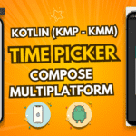 TimePicker in Kotlin Compose Multiplatform (KMP/KMM)