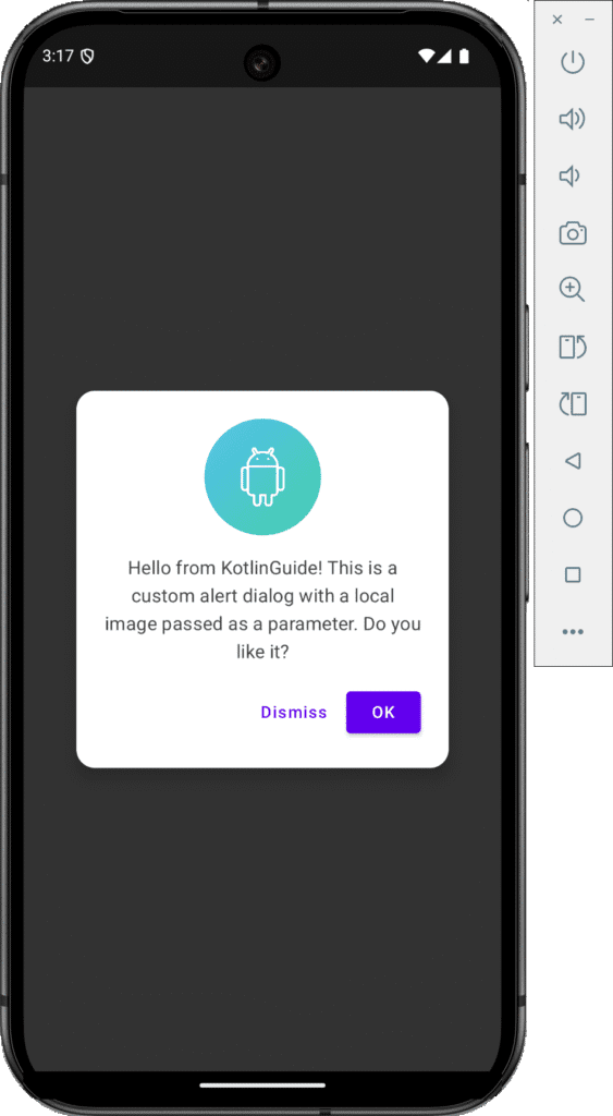 Alert Dialog in Kotlin Compose Multiplatform KMP KMM